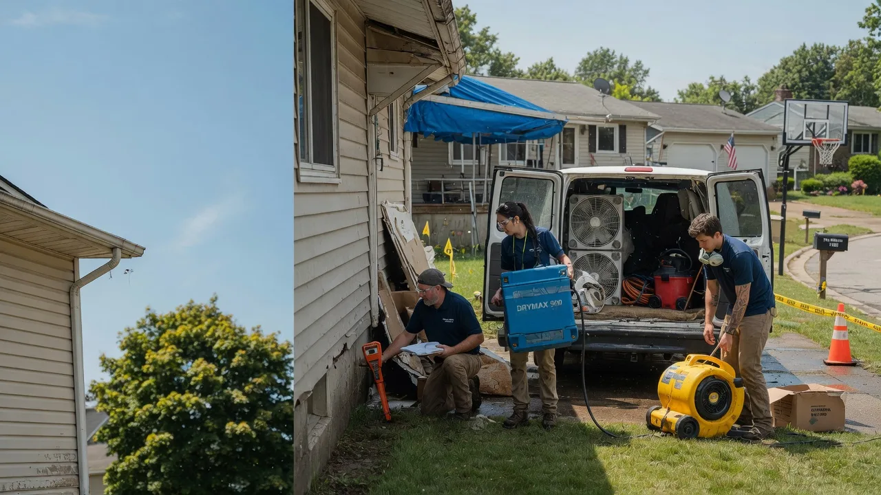 Ceiling Leak Cleanup in West Union, IA near me