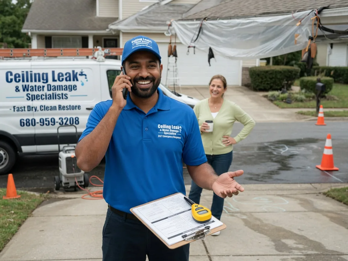 Ceiling Leak Cleanup West Union, IA FAQs